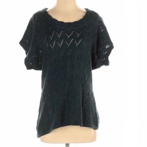 Coldwater Creek Open Knit Lightweight Sweater - M